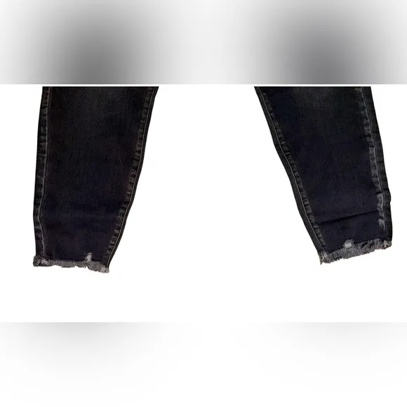 Plus Size 24 Short KanCan Skinny High Rise Black Jean NWOT