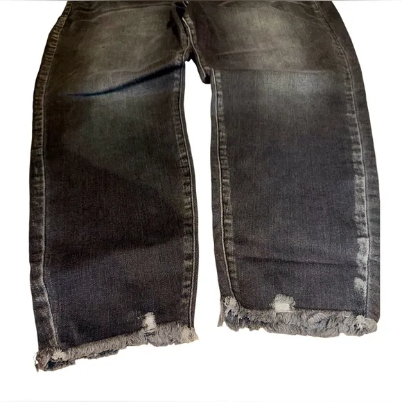 Plus Size 24 Short KanCan Skinny High Rise Black Jean NWOT