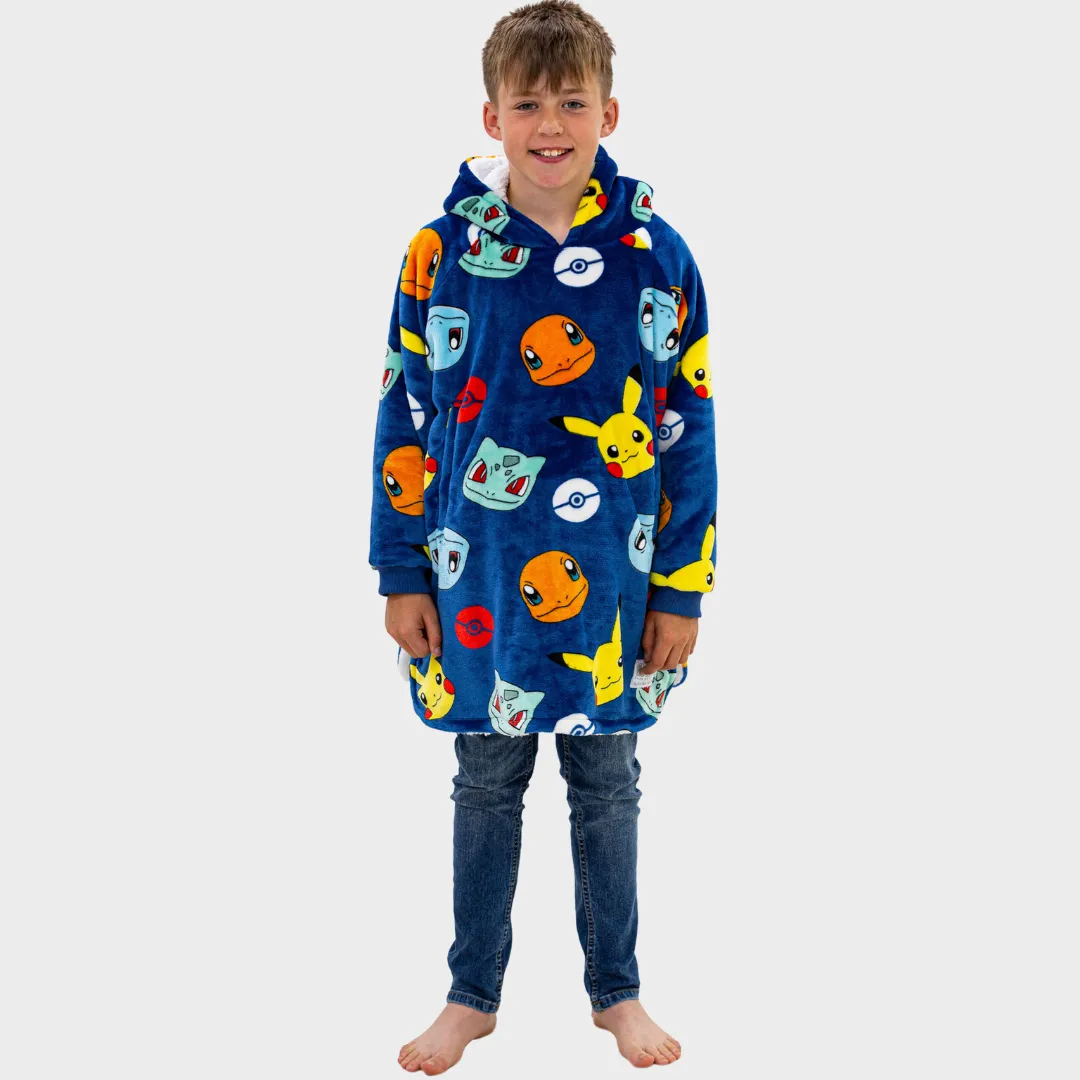 Pokémon Fleece Hoodie Blanket