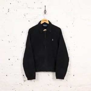 Polo Ralph Lauren Bomber Fleece Jacket - Black - M