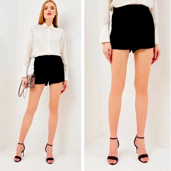 Polo Ralph Lauren Ladies Black Dress Shorts Size 2