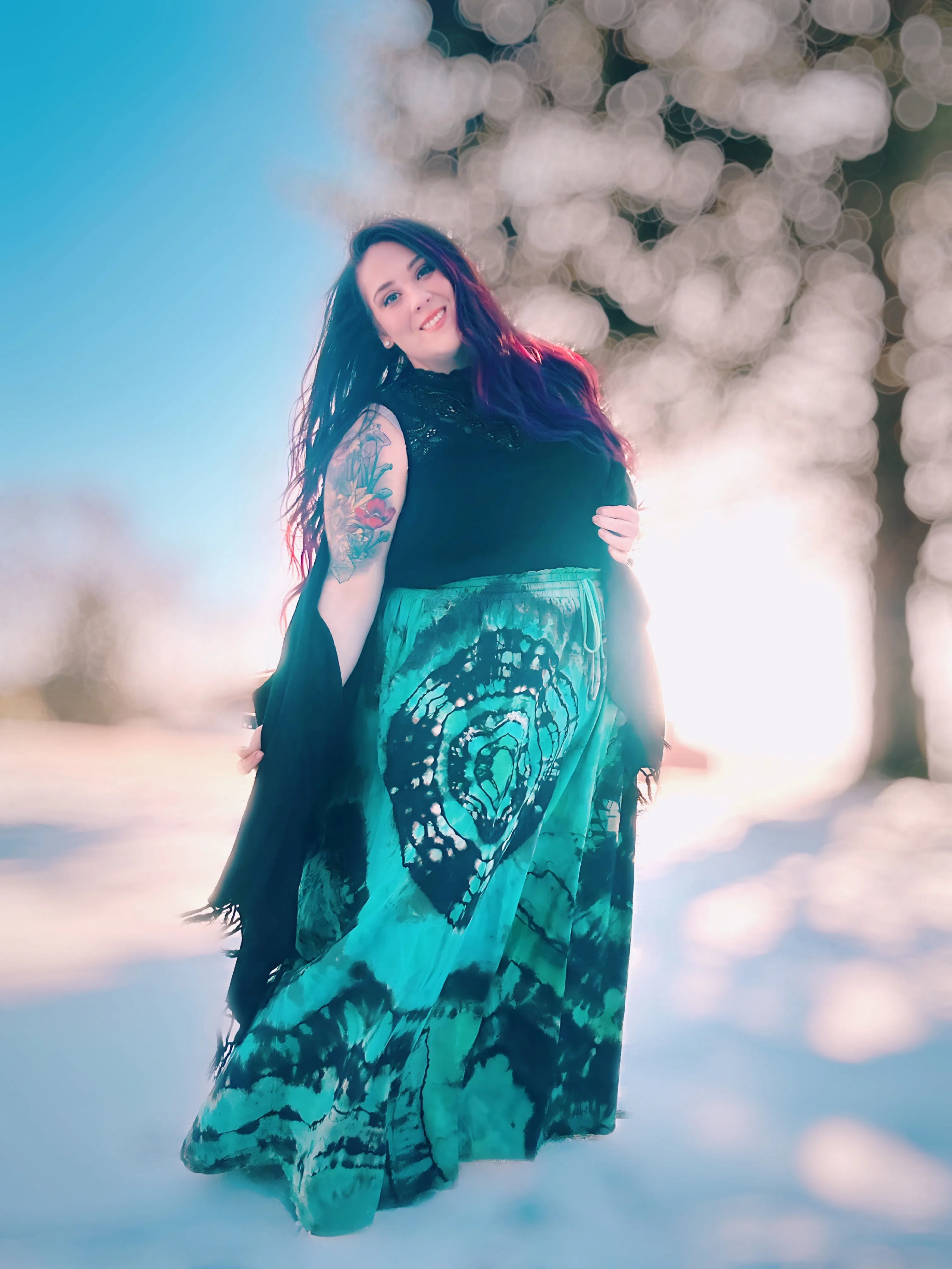Preorder for flowy Reversed Tie Dye Pants with pockets