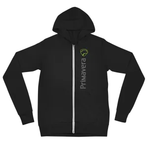 Primavera Vertical Logo Zip Hoodie