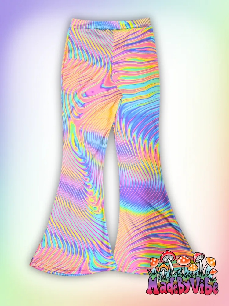 Prismatic Flare Pants - Made to Order