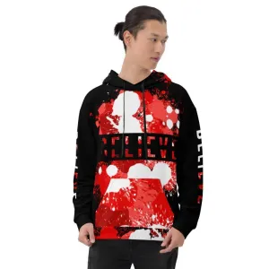 P.S. I Believe Too Unisex Red Pullover Hoodie