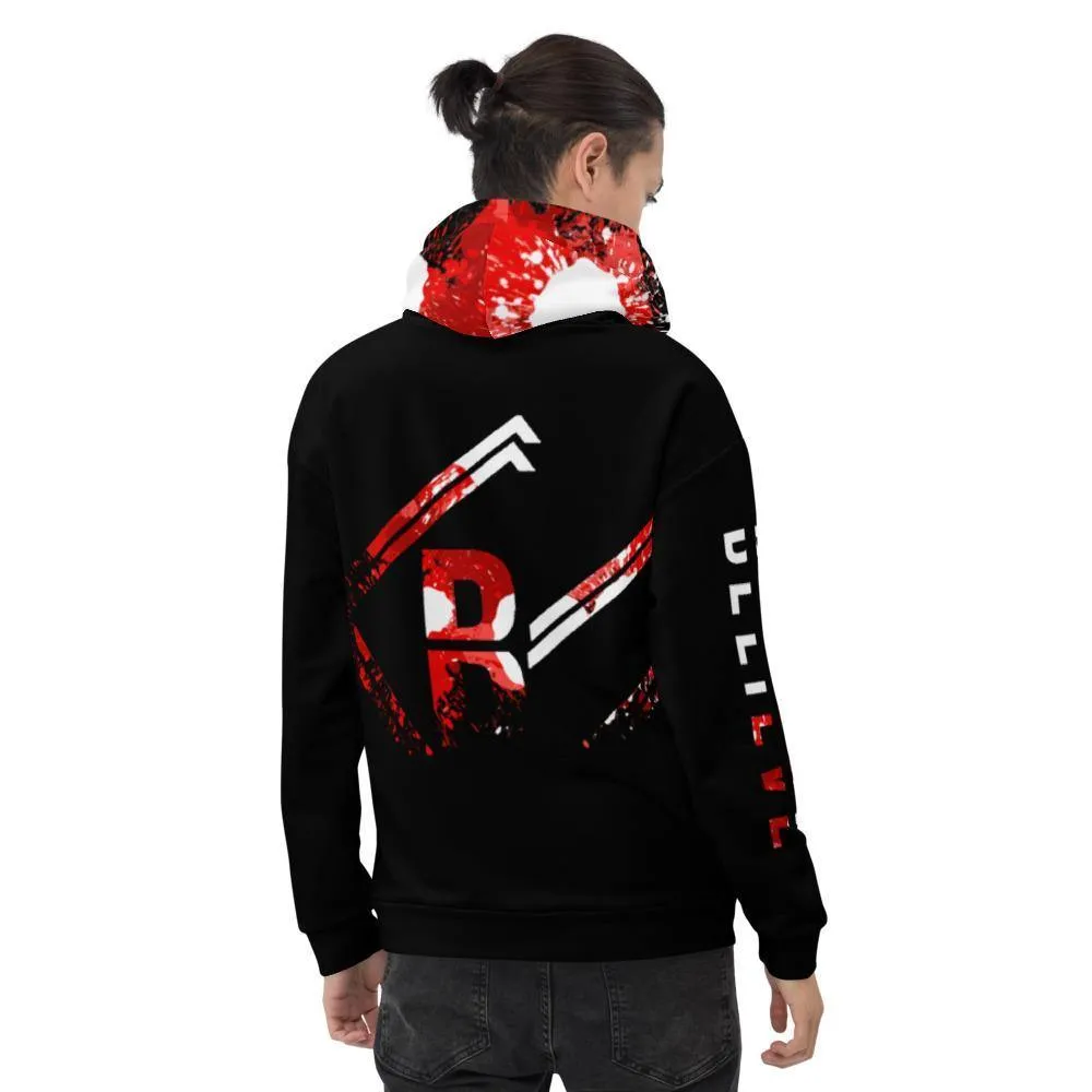 P.S. I Believe Too Unisex Red Pullover Hoodie