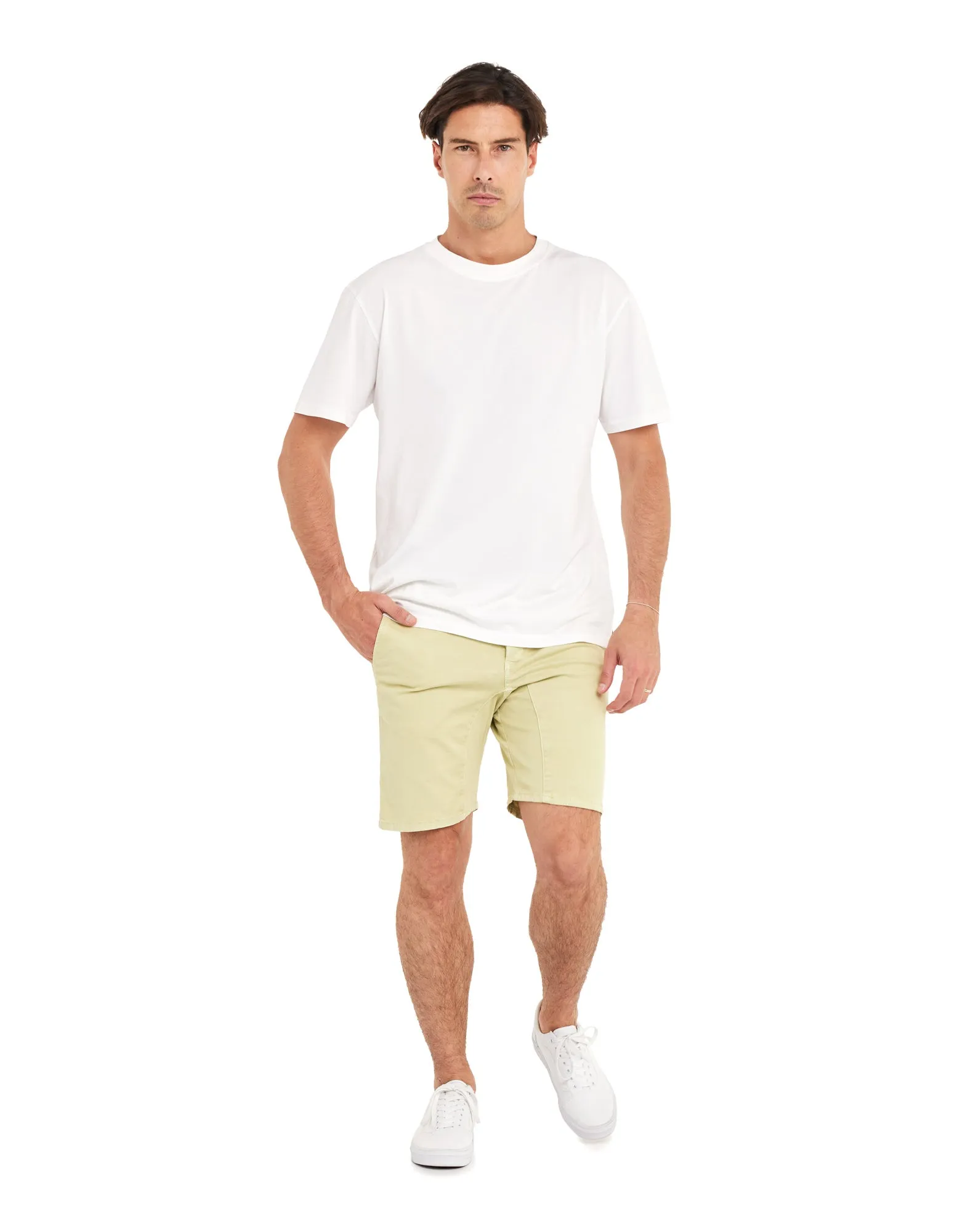 Pullin Dening Chino Short Lemongrass