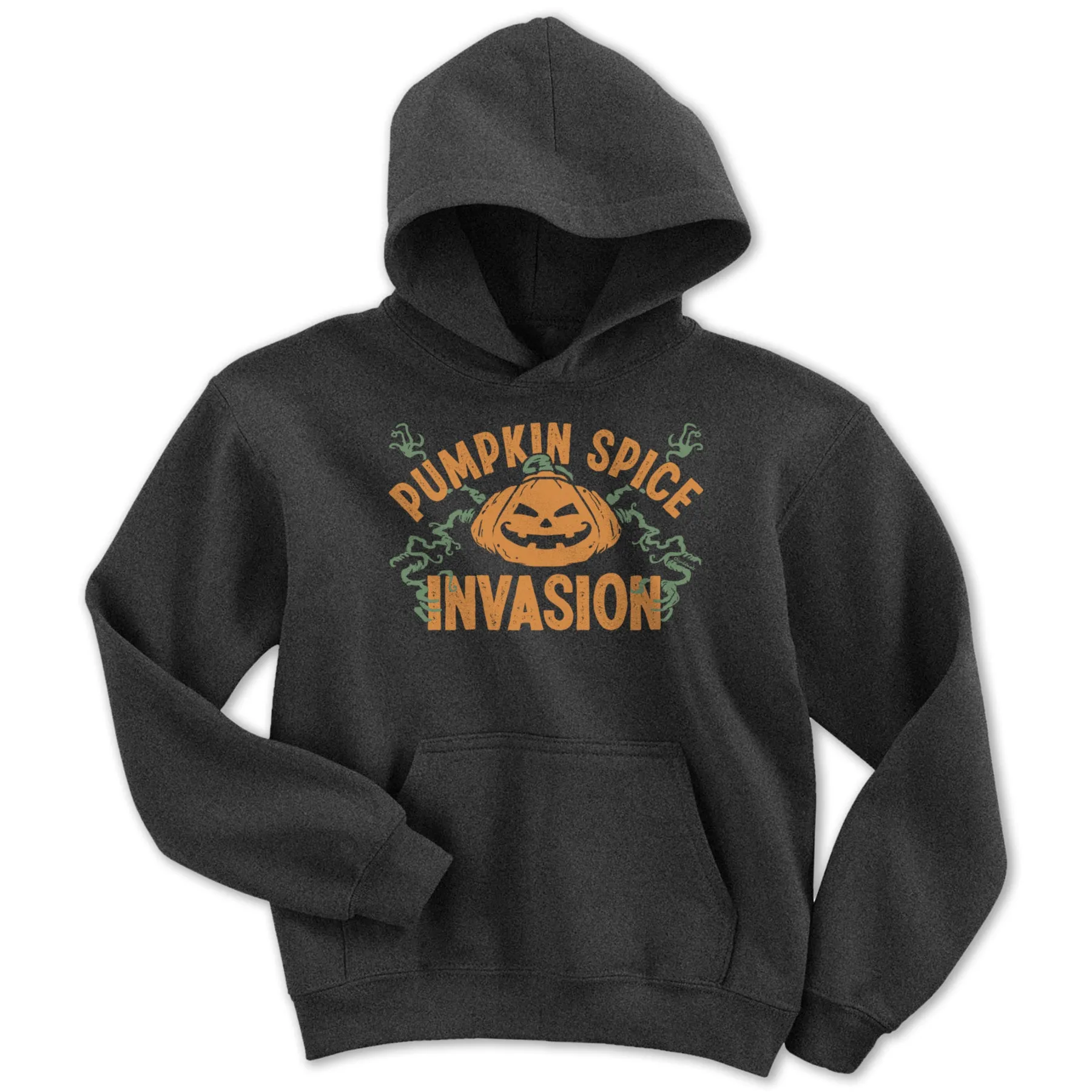 Pumpkin Spice Invasion Youth Hoodie