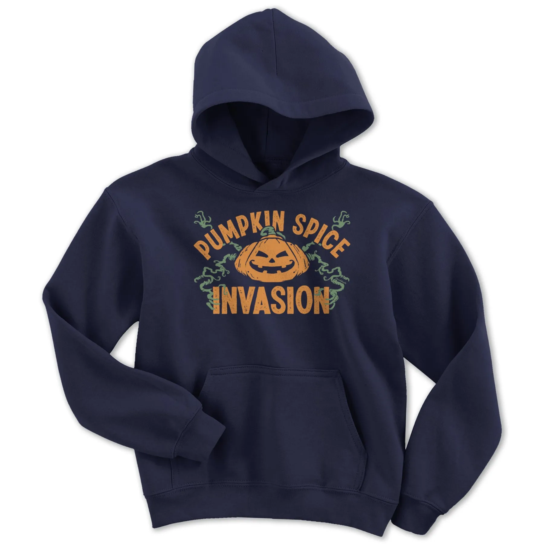 Pumpkin Spice Invasion Youth Hoodie