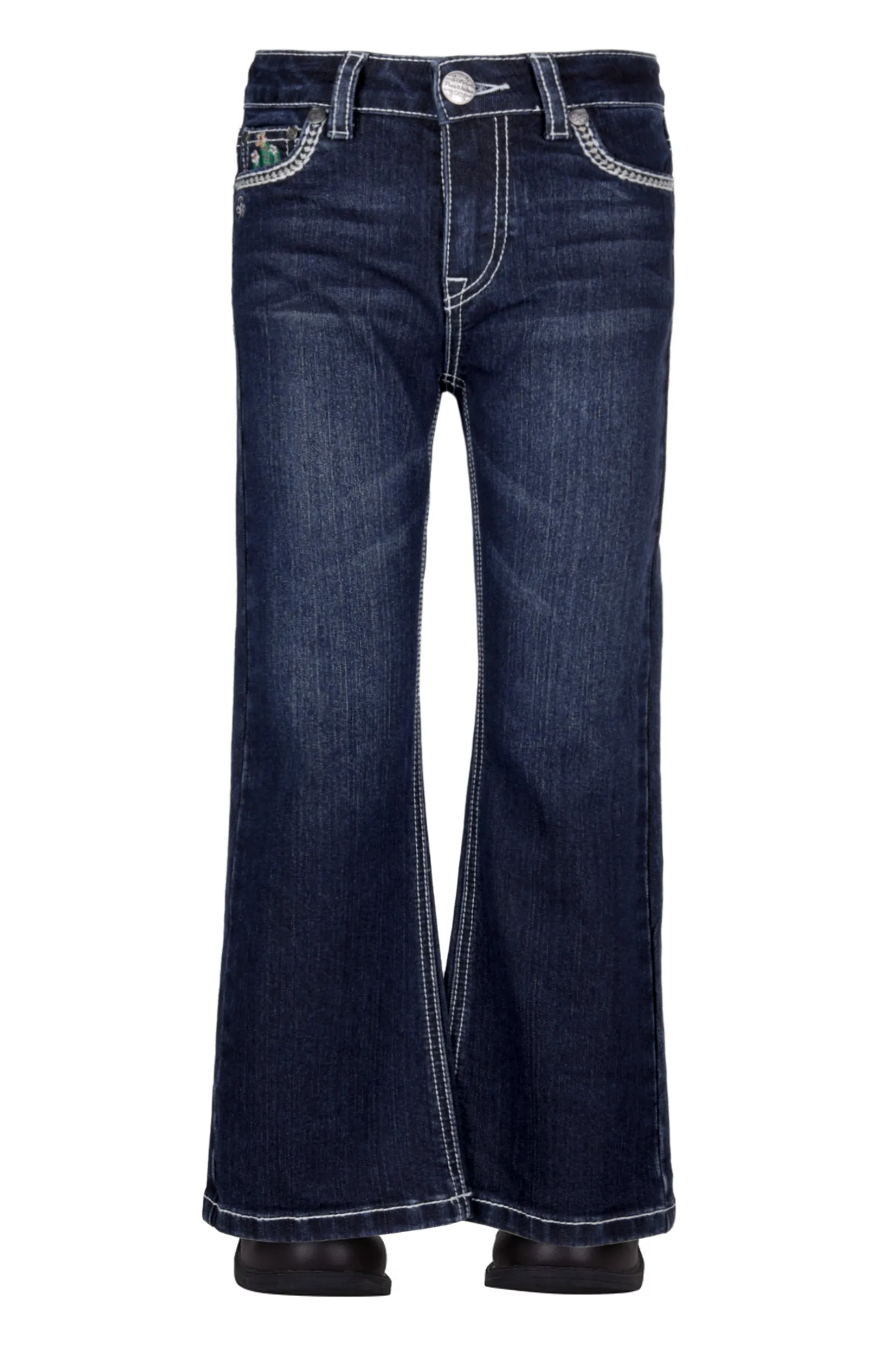 Pure Western Girls Zoe Boot Cut Jeans Midnight