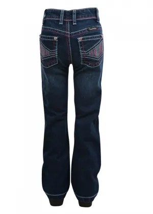 Pure Western  Julie Boot Cut Girls Jeans Twilight