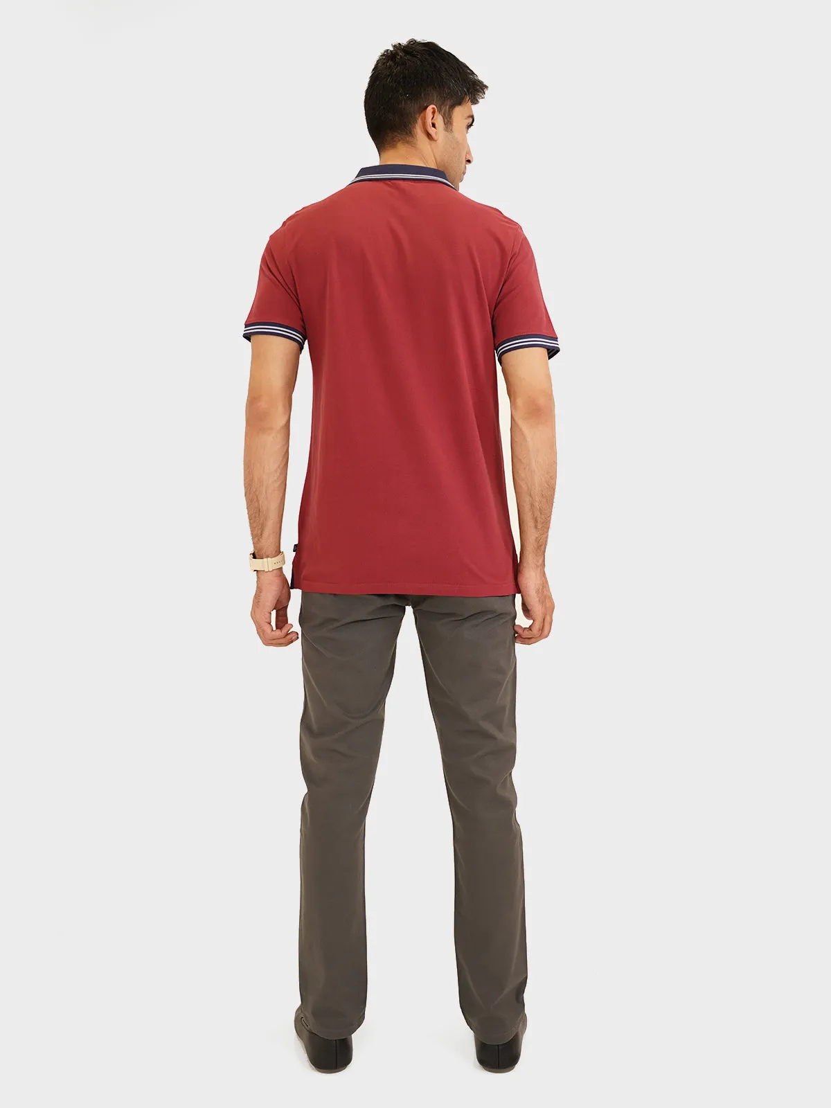 "ADHAM" Casual Twill Chino Pant