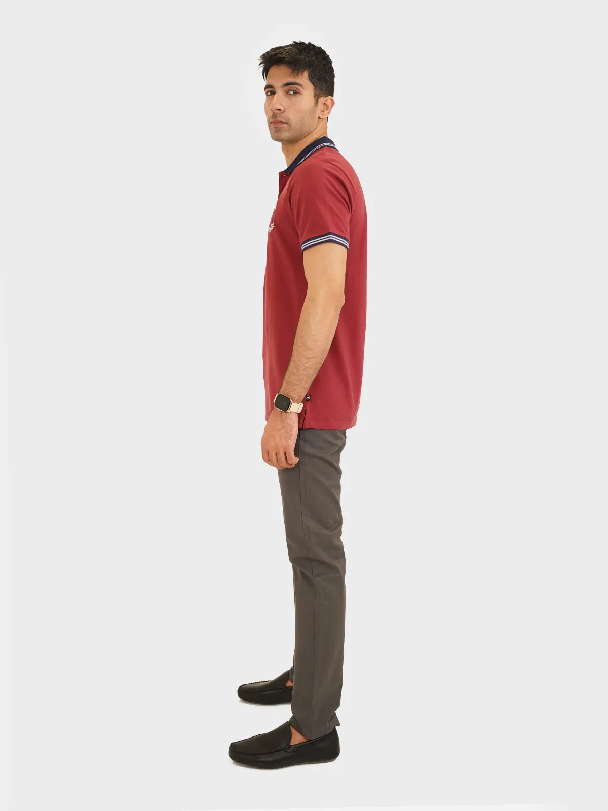 "ADHAM" Casual Twill Chino Pant