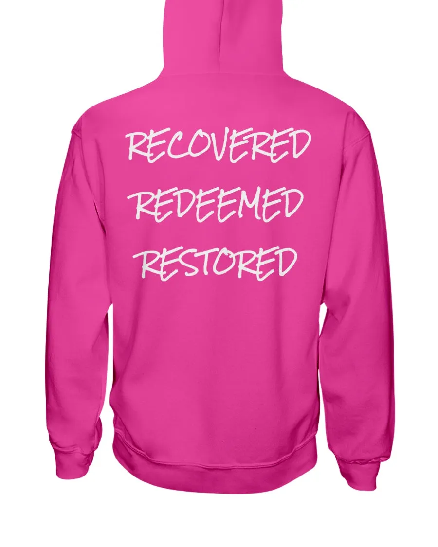 R3 Big-N-Tall-Hoodie (Recovered, Redeemed, Restored)