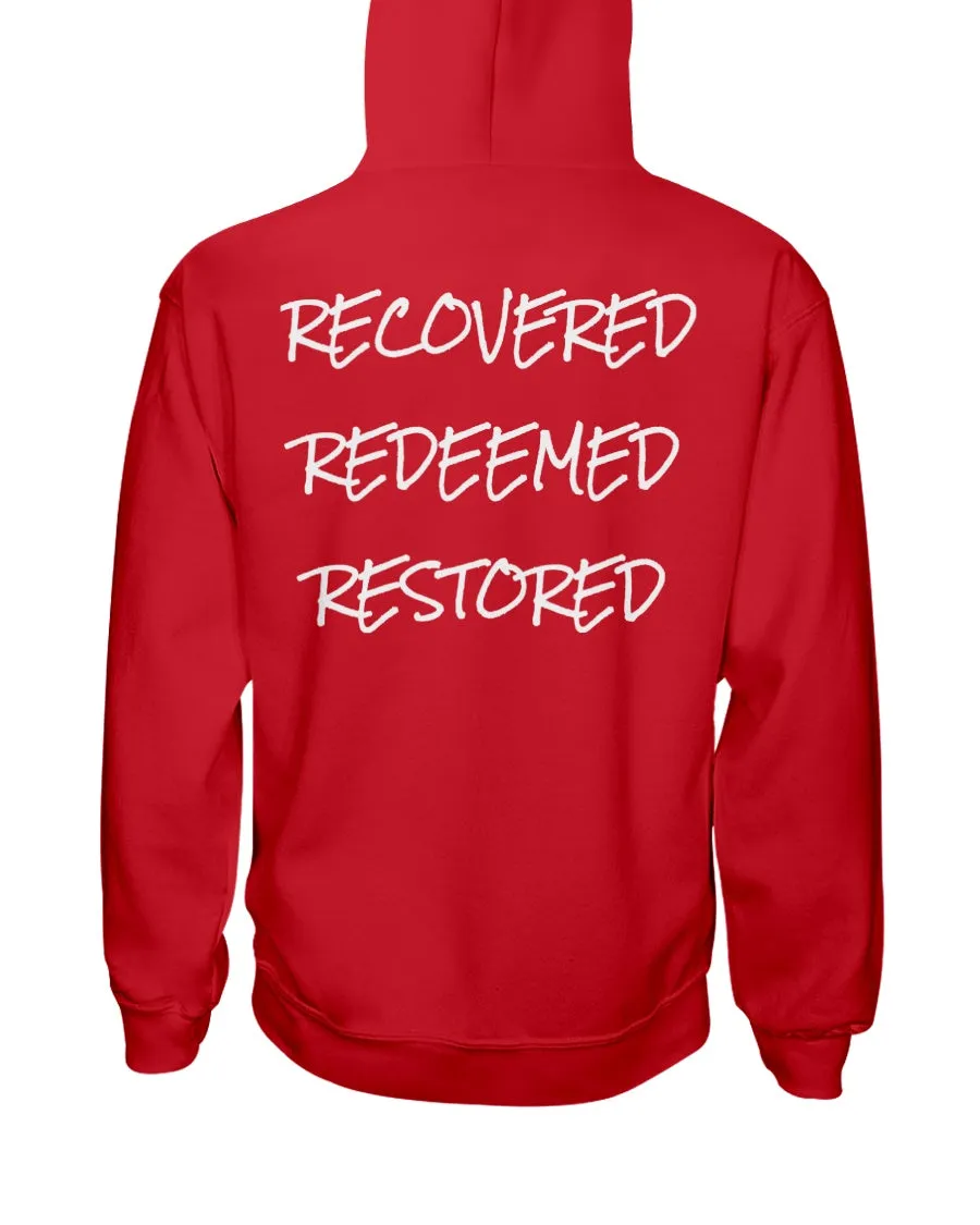 R3 Hoodie (Recovered, Redeemed, Restored)
