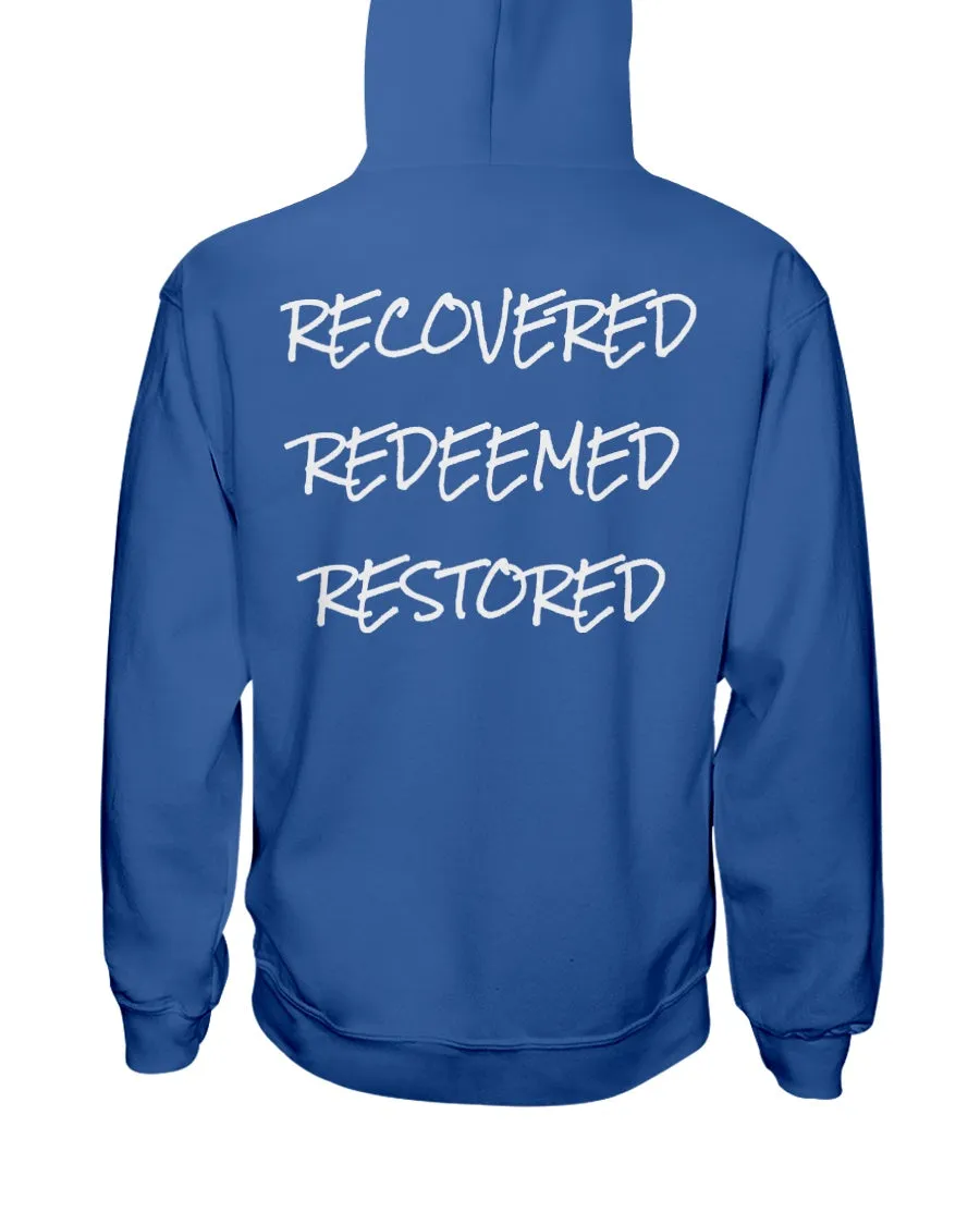 R3 Hoodie (Recovered, Redeemed, Restored)