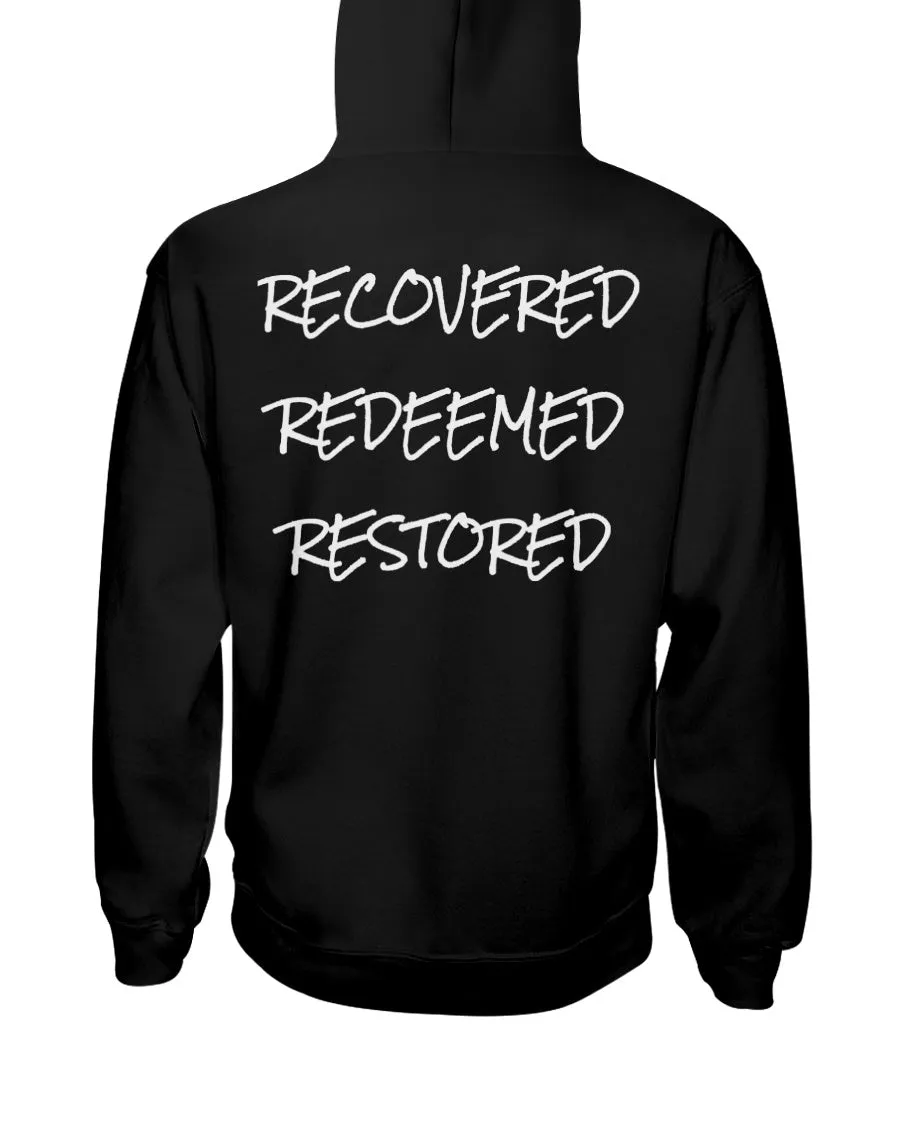 R3 Hoodie (Recovered, Redeemed, Restored)