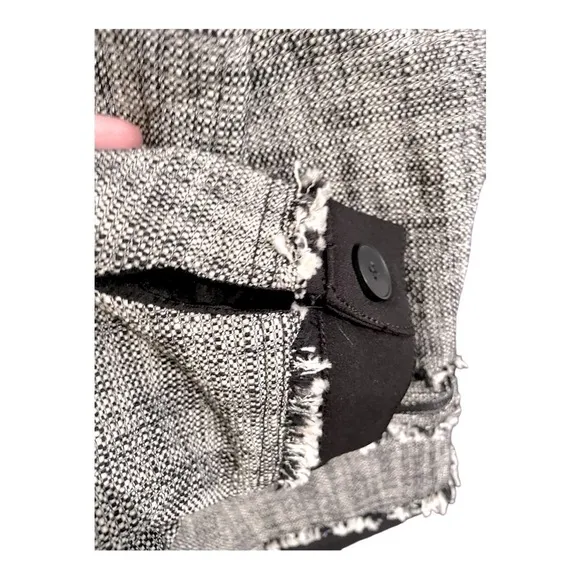 Rachel Roy Collection January Black &amp; Ivory Tweed Blazer Jacket NWT