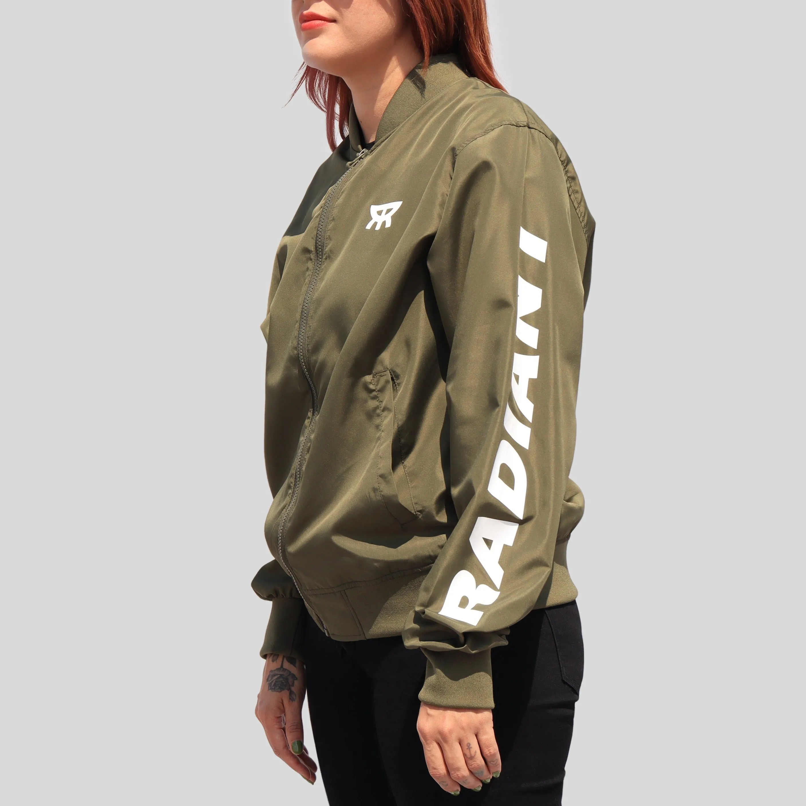 Radiant | Chamarra | Bomber (Dark Green)