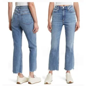 Rag &amp; bone Casey High Rise Ankle Flare Jeans Size 23