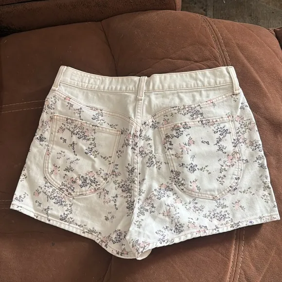 Rag and Bone Elle zFloral Denim Women's Shorts size 30