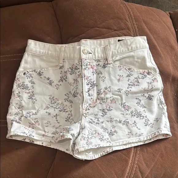 Rag and Bone Elle zFloral Denim Women's Shorts size 30