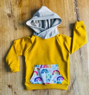 Rainbow Hoodie - Age 2