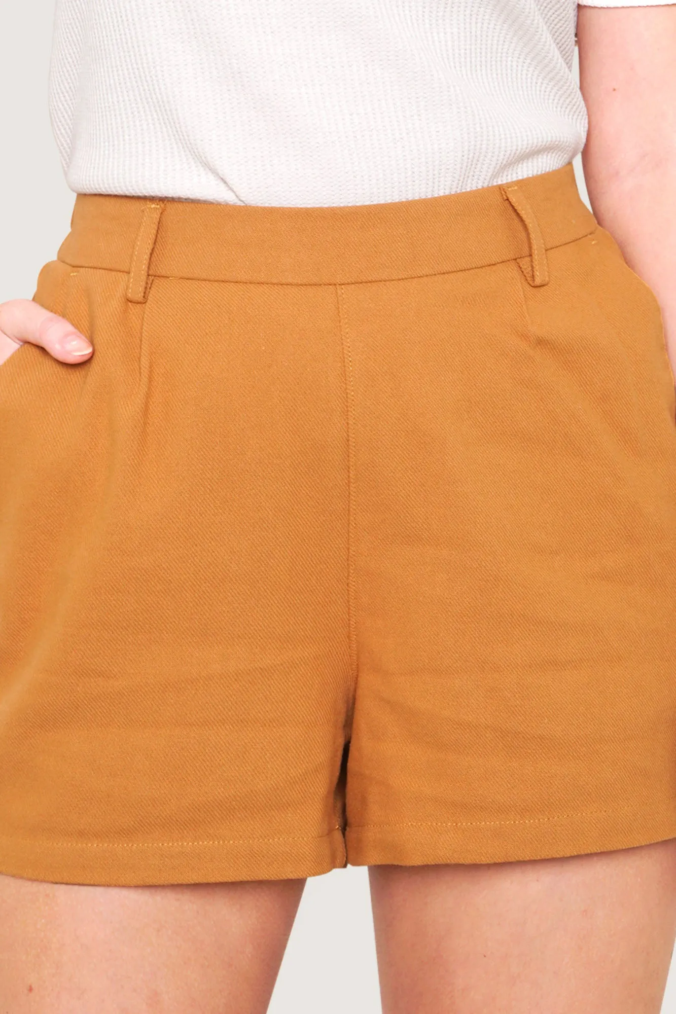 REFORME Pull Up Chino Shorts