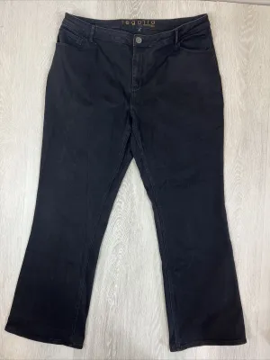 Regatta Womens Black Stretch Jeans Size 18