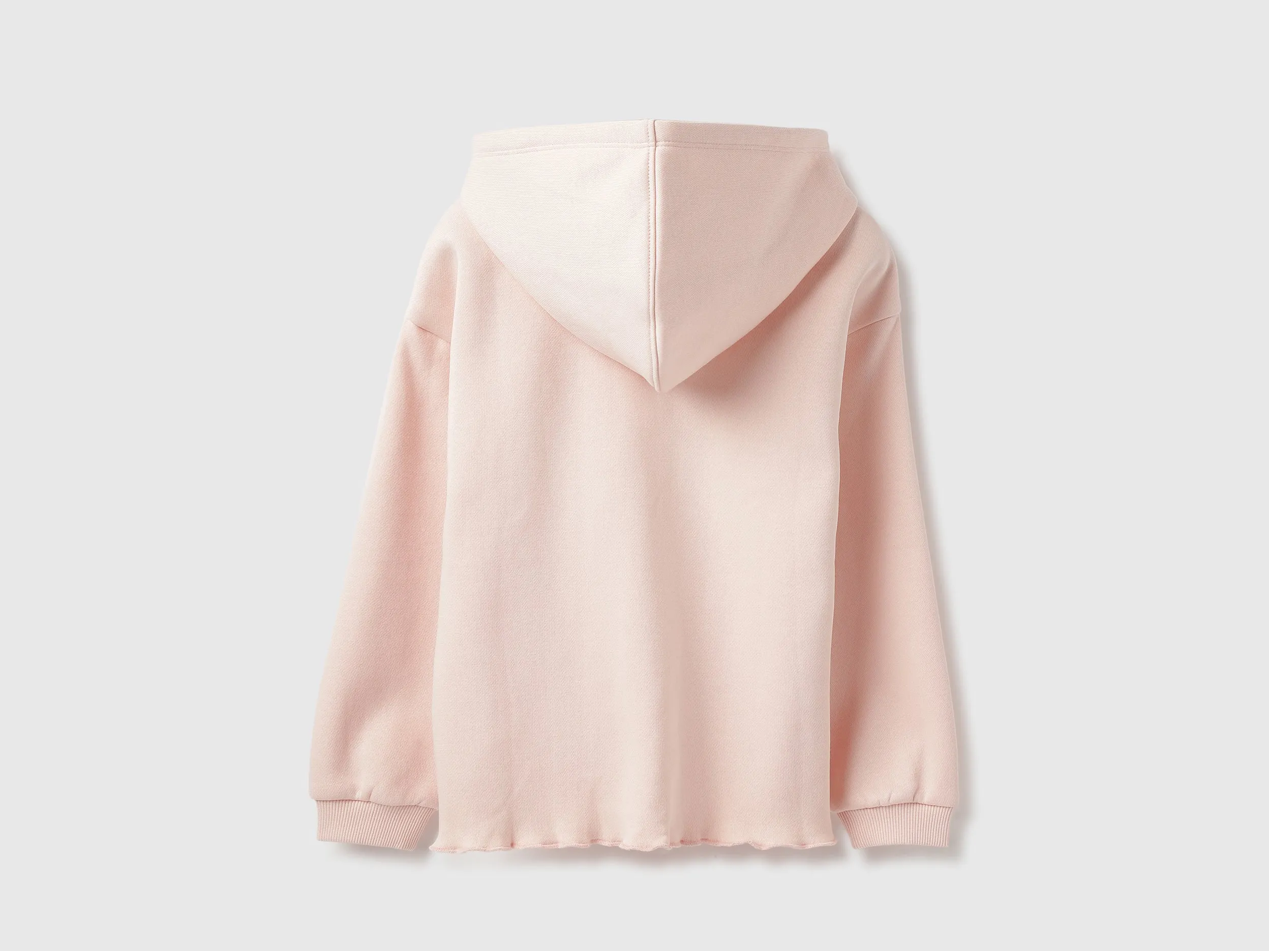 Regular Fit Hooded Neck Embellished Sweatshirt