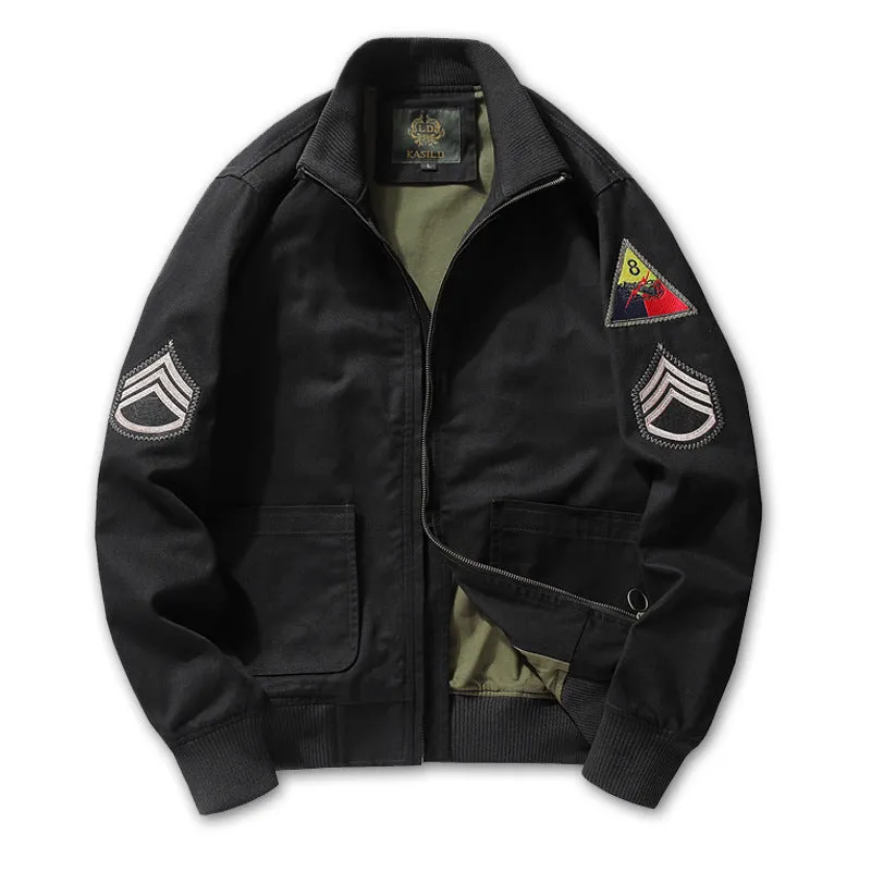 Retro Cotton Clothing Army Bomber Jacket