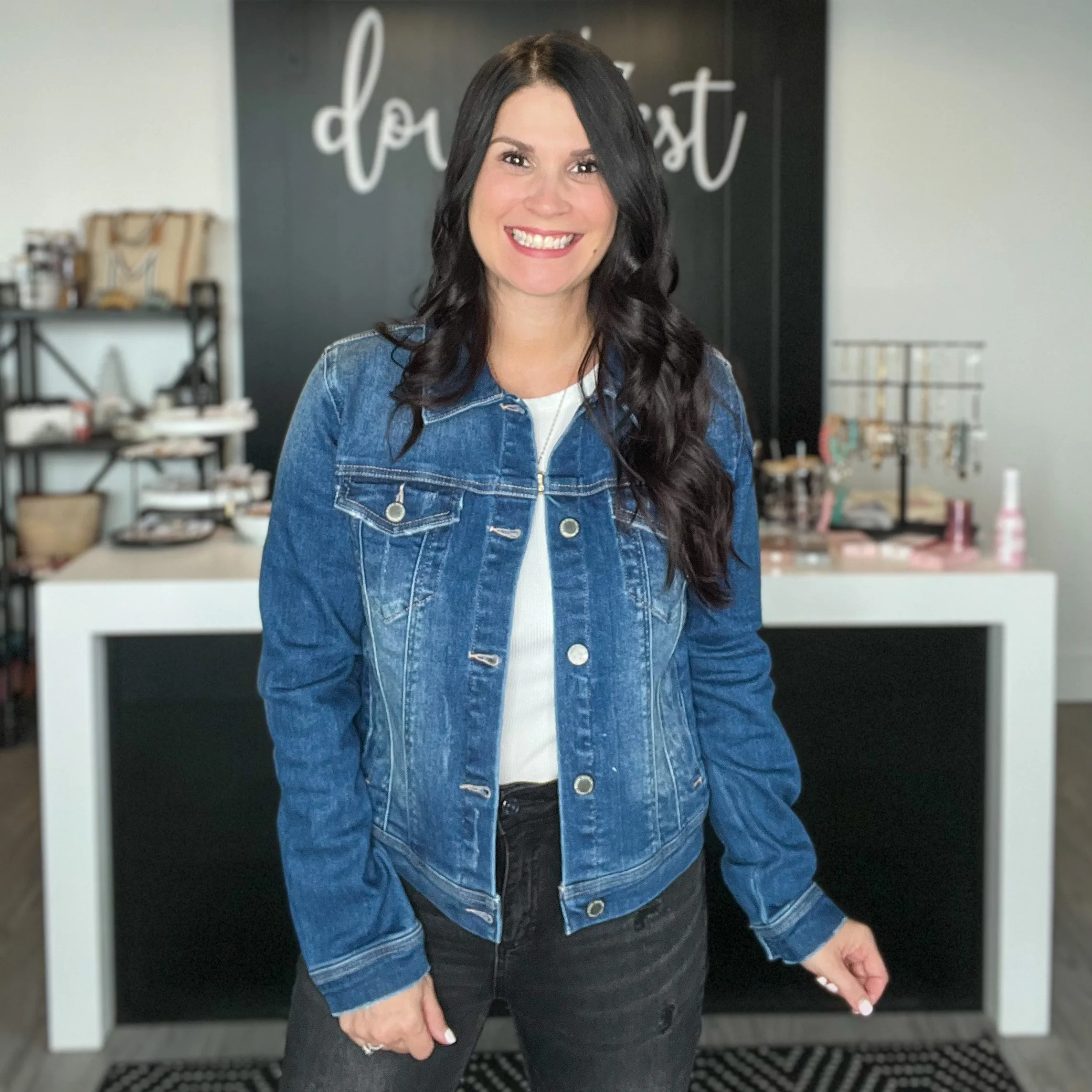 Risen Denim Jacket - Dark