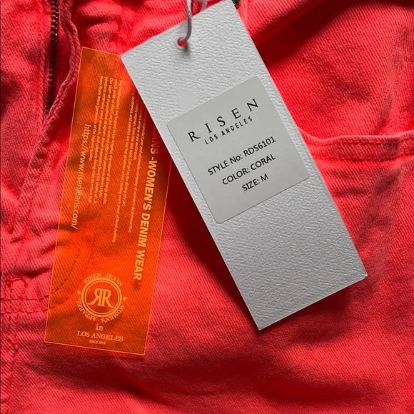 Risen Vibrant Coral Women's Shorts