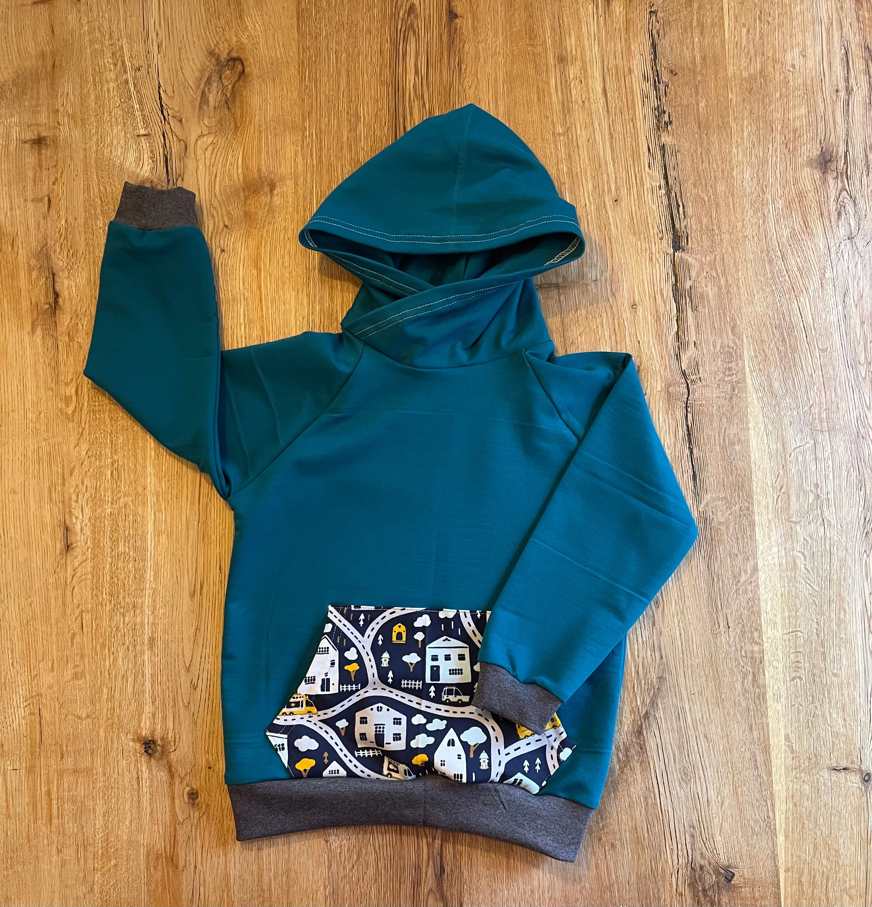 Road Map Hoodie - 5-6 Years