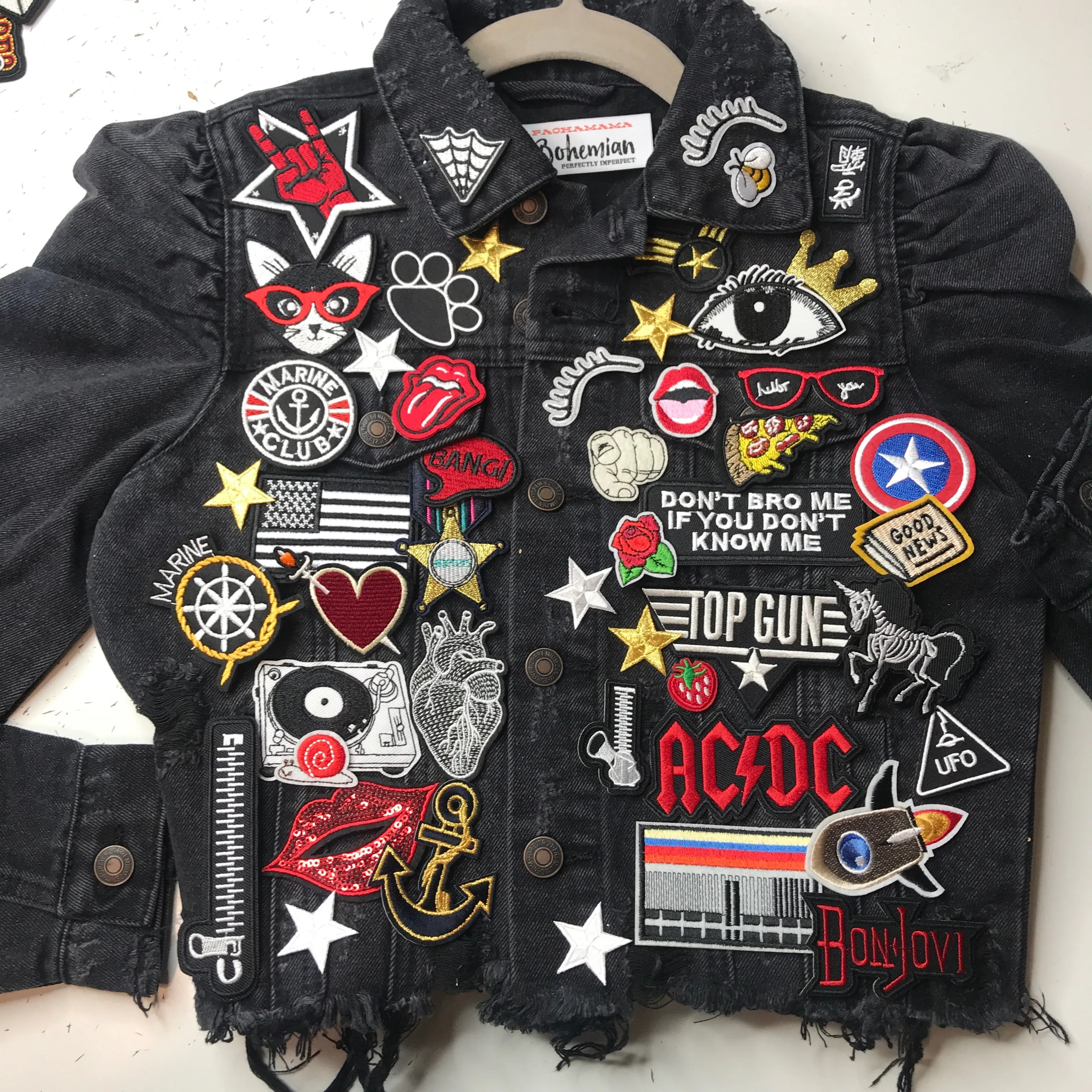 Rock Rolling Stones NOSTALGIA Denim Jacket