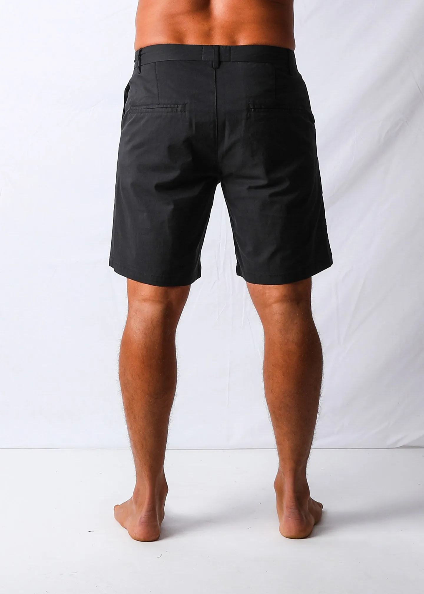 RPL CHINO SHORTS : BLACK