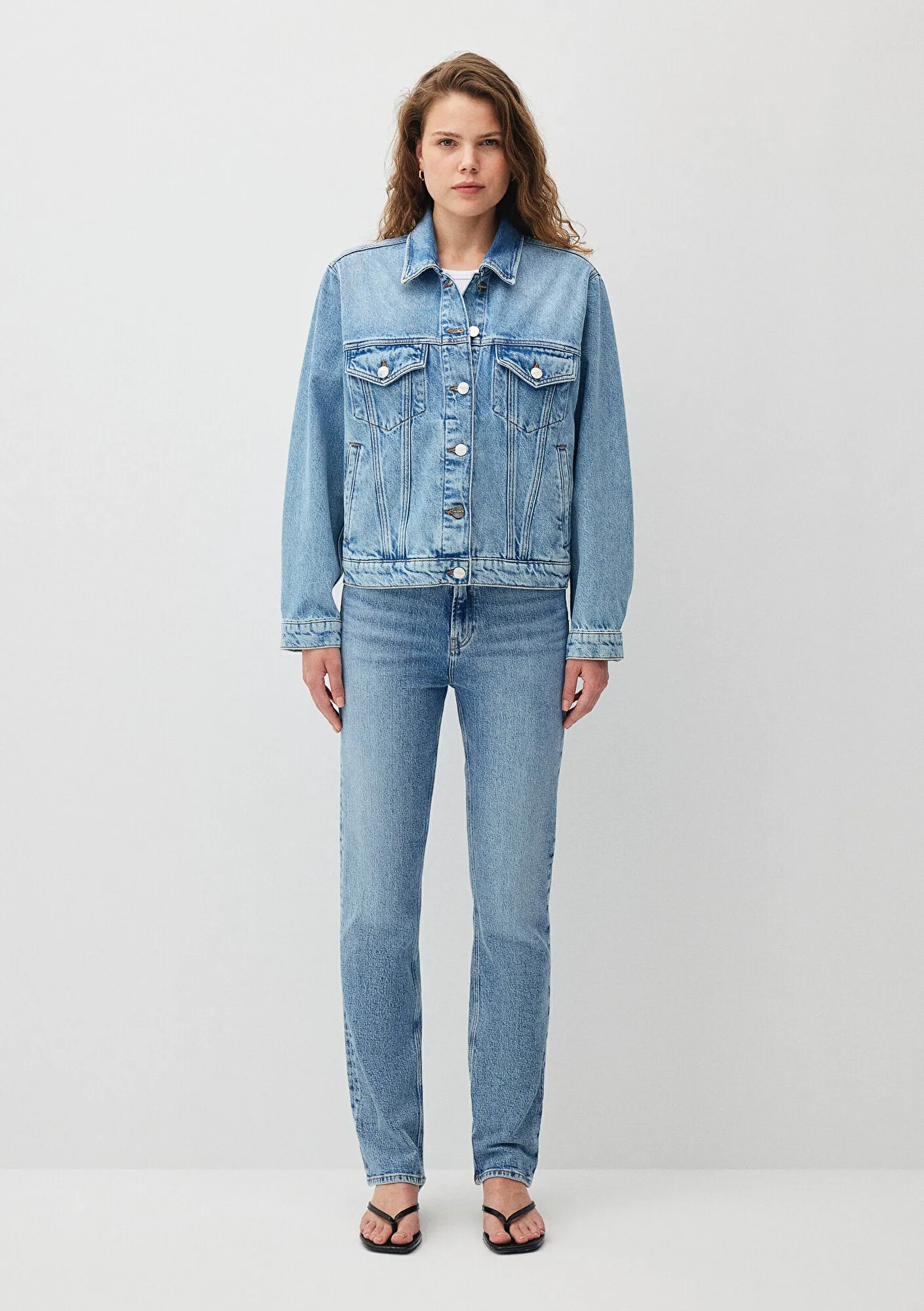 Ruby Light Blue Denim Jean Jacket