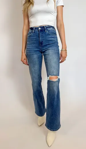 Ruby Vervet High Rise Flare Jeans