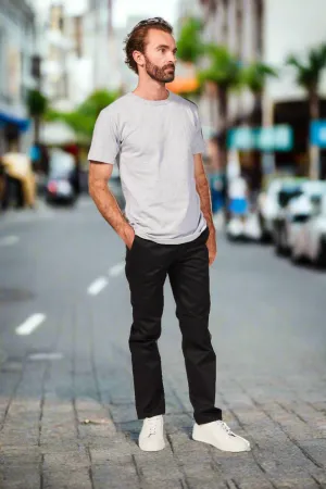 Rustic Dime Workwear Chino Classic Pants - Durable 65% Polyester Blend - Relaxed Fit with Slant & Welt Pockets - Made in Los Angeles