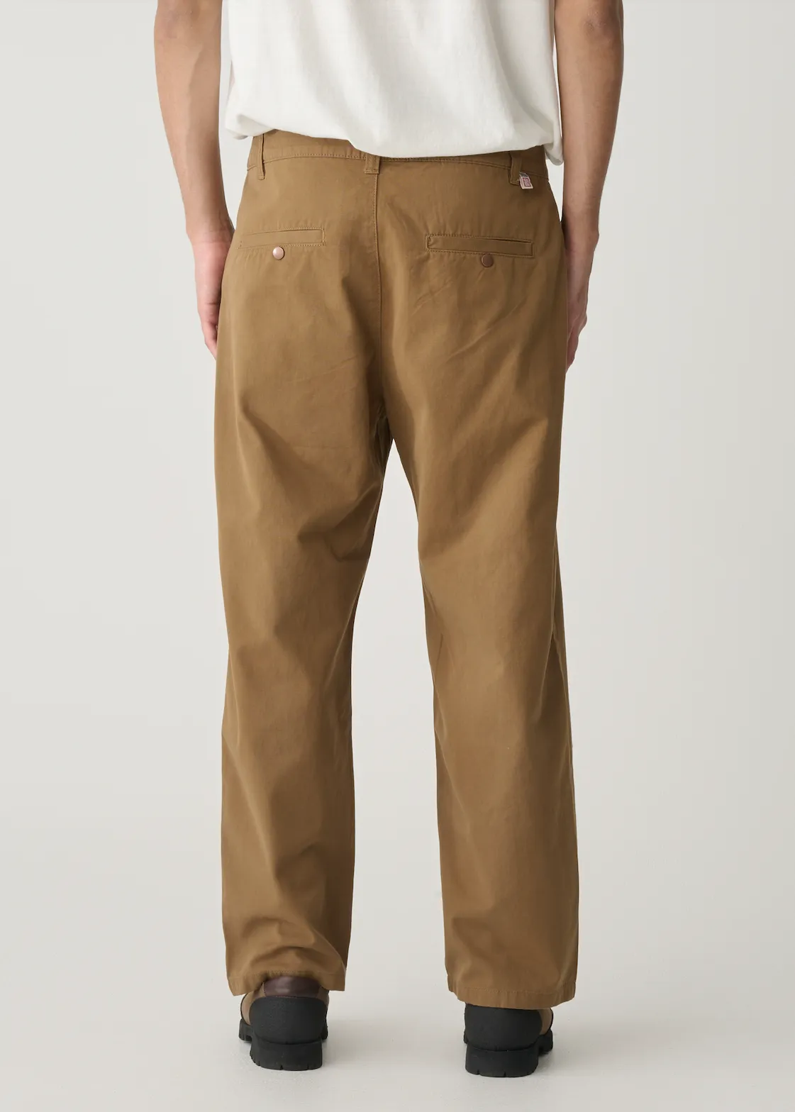 S DOUBLE Chino Pant Twill - Chestnut