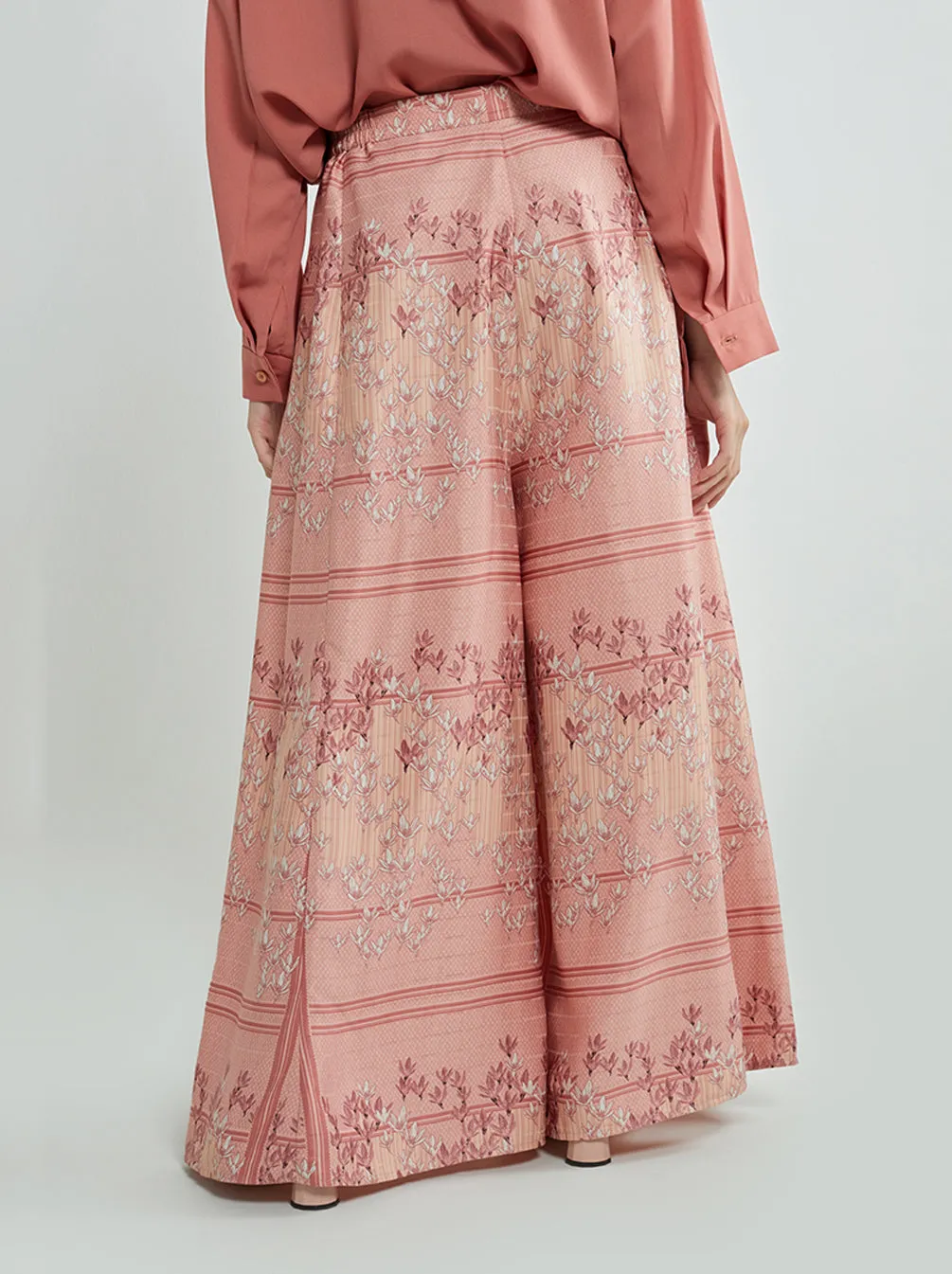 SAILA WIDE LEG PANTS SUNSET BLUSH