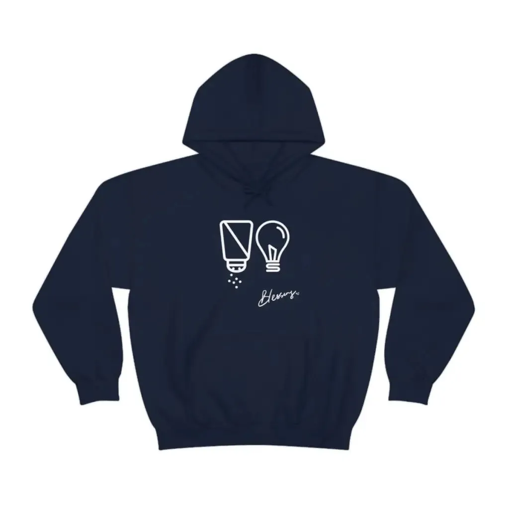 Salt and Light Christian Streetwear Hoodie | Oversize Aesthetic Faith Sweater for Worship God | Christian Gift for Him for Her