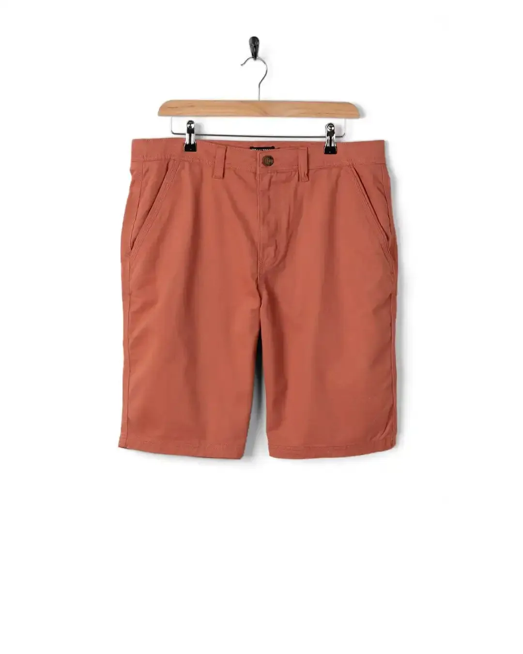 Saltrock Mens Chino Shorts Dark Orange