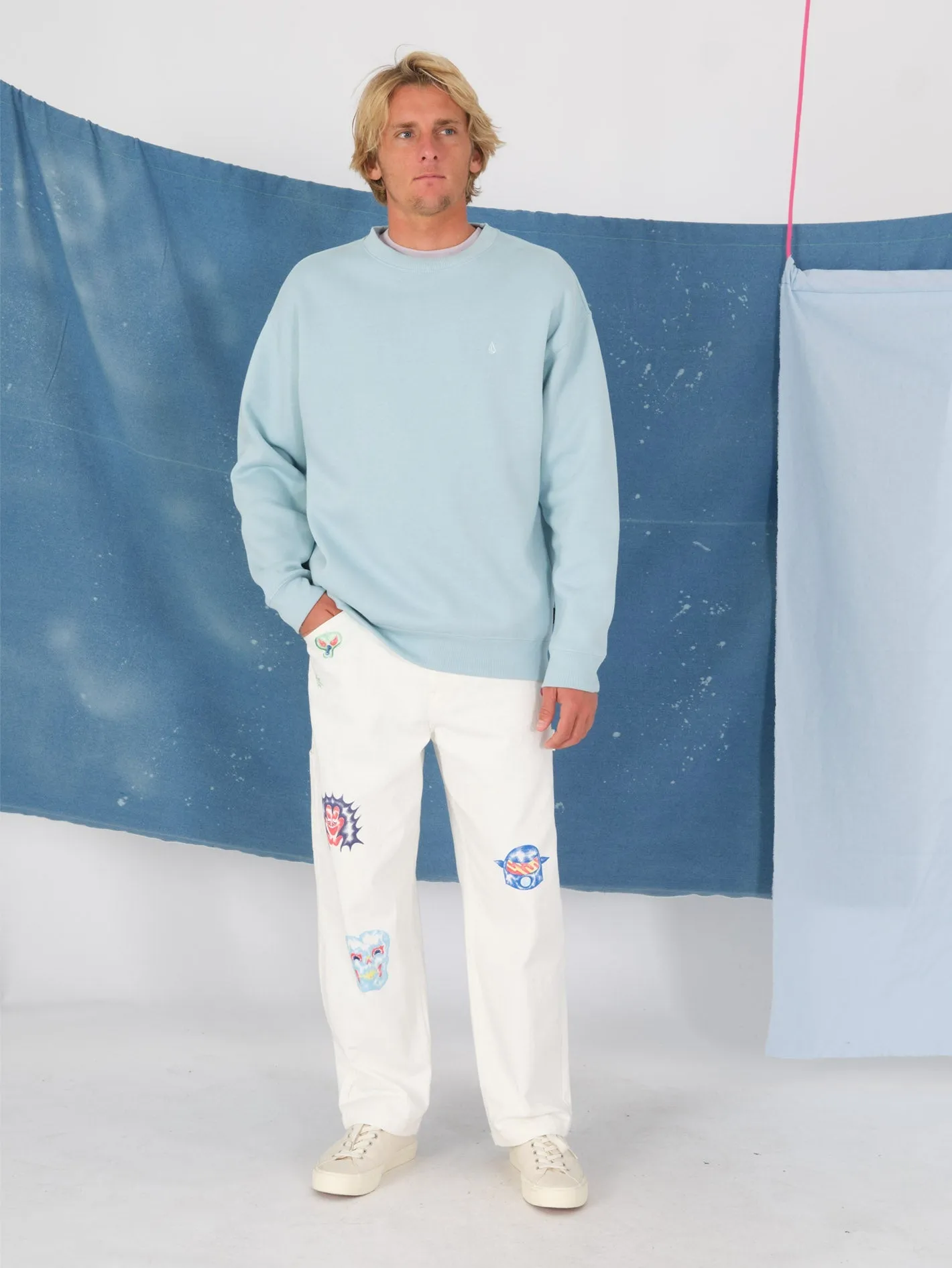Sam Ryser Hose - WHITECAP GREY