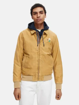 SAS WASHED BOMBER JACKET