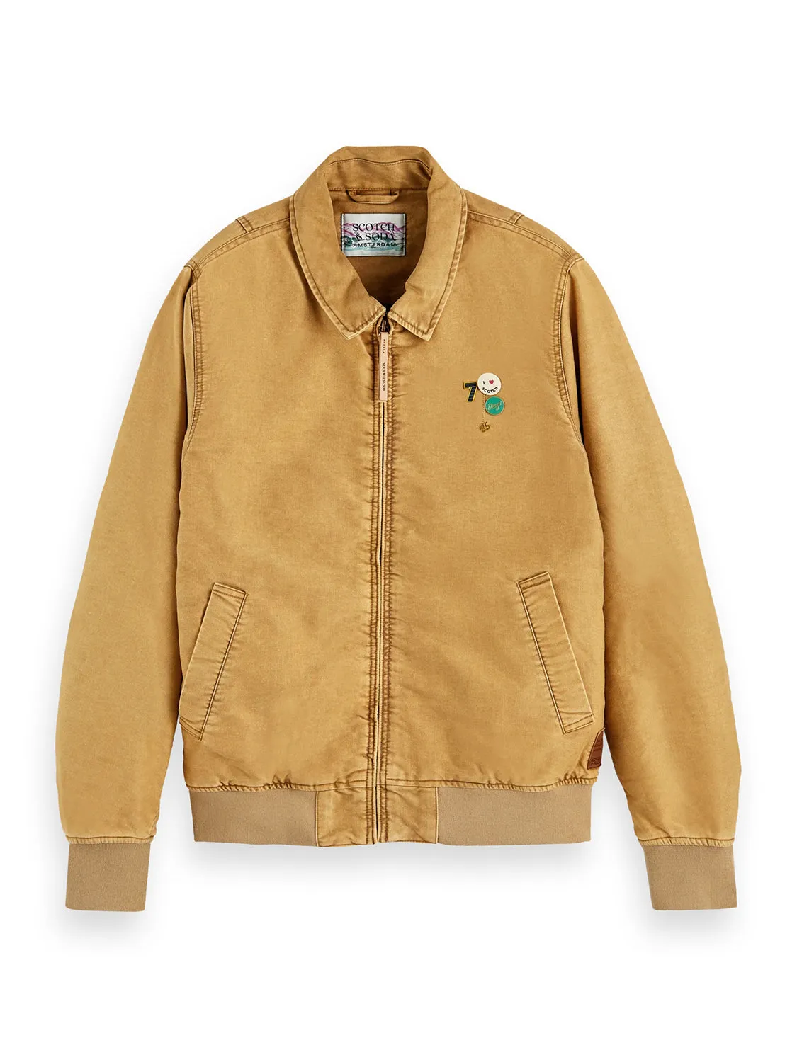 SAS WASHED BOMBER JACKET