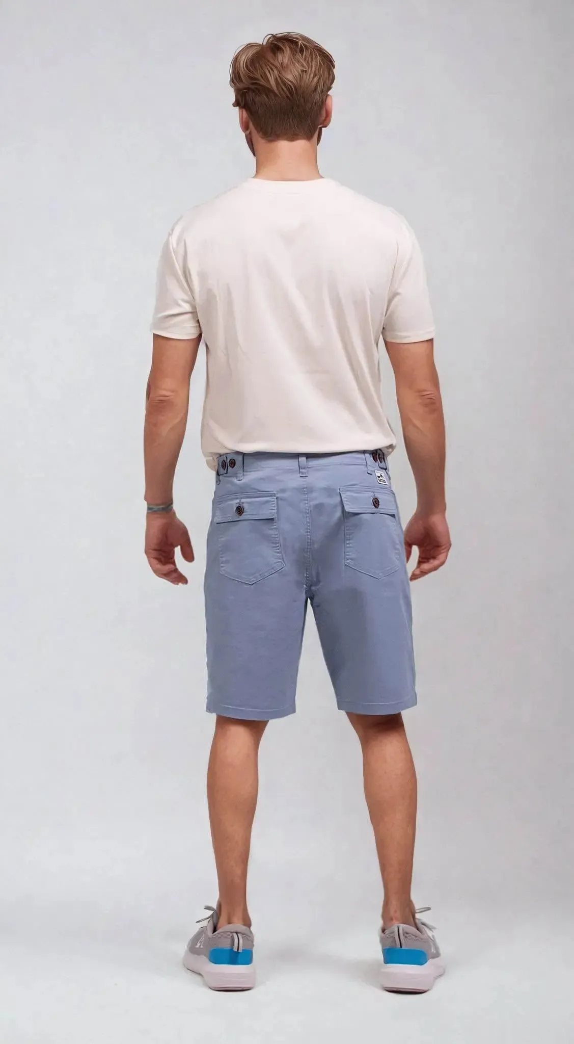 Savana Chino Shorts - Light Navy