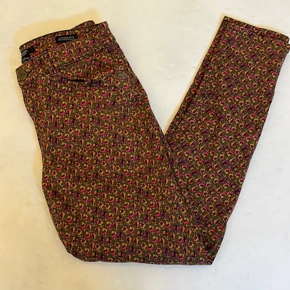 Scotch &amp; Soda Printed La Bohemienne Midrise Skinny Jeans - Size 29/32