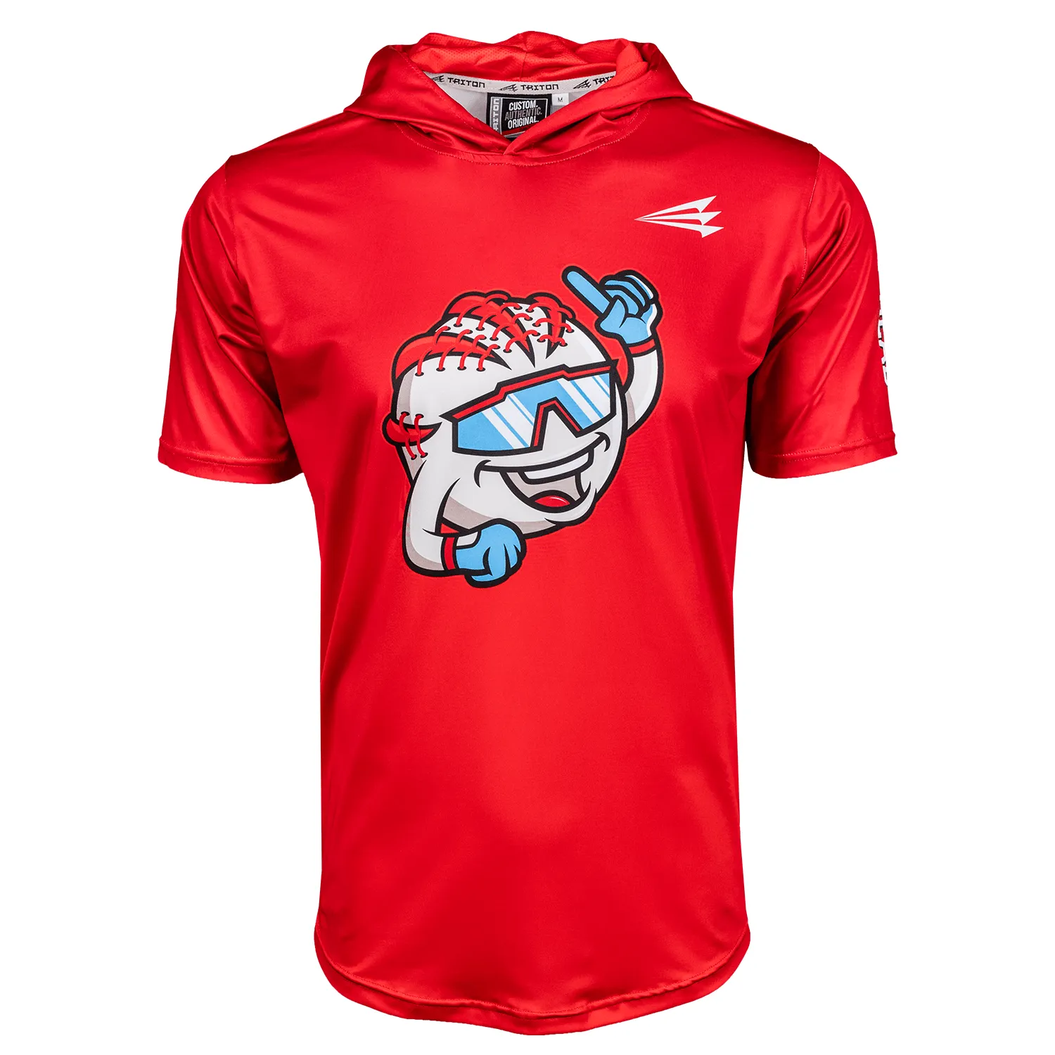 Seamhead Pro Premier Short Sleeve Baseball Hoodie
