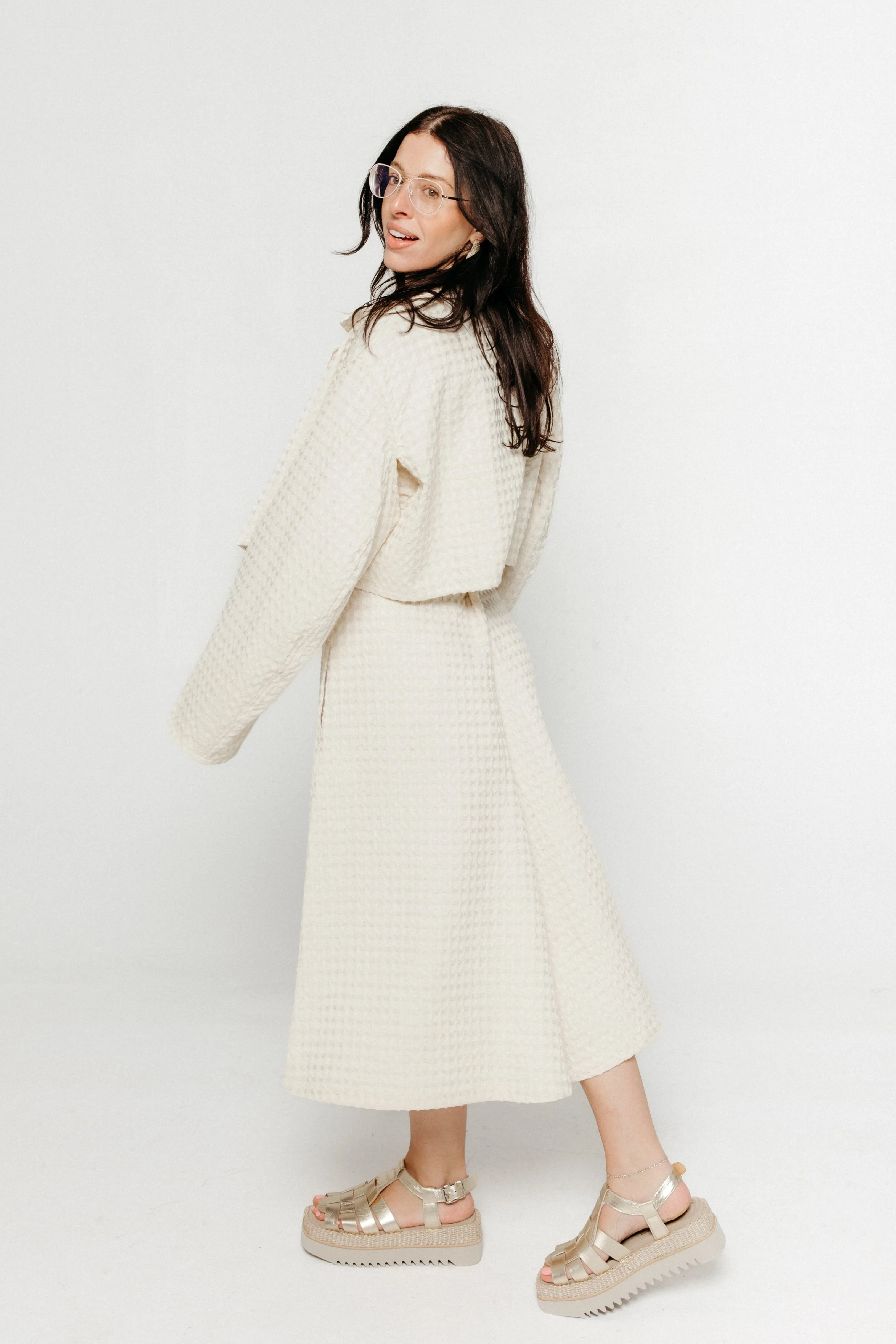 Skirt Culottes Ecru